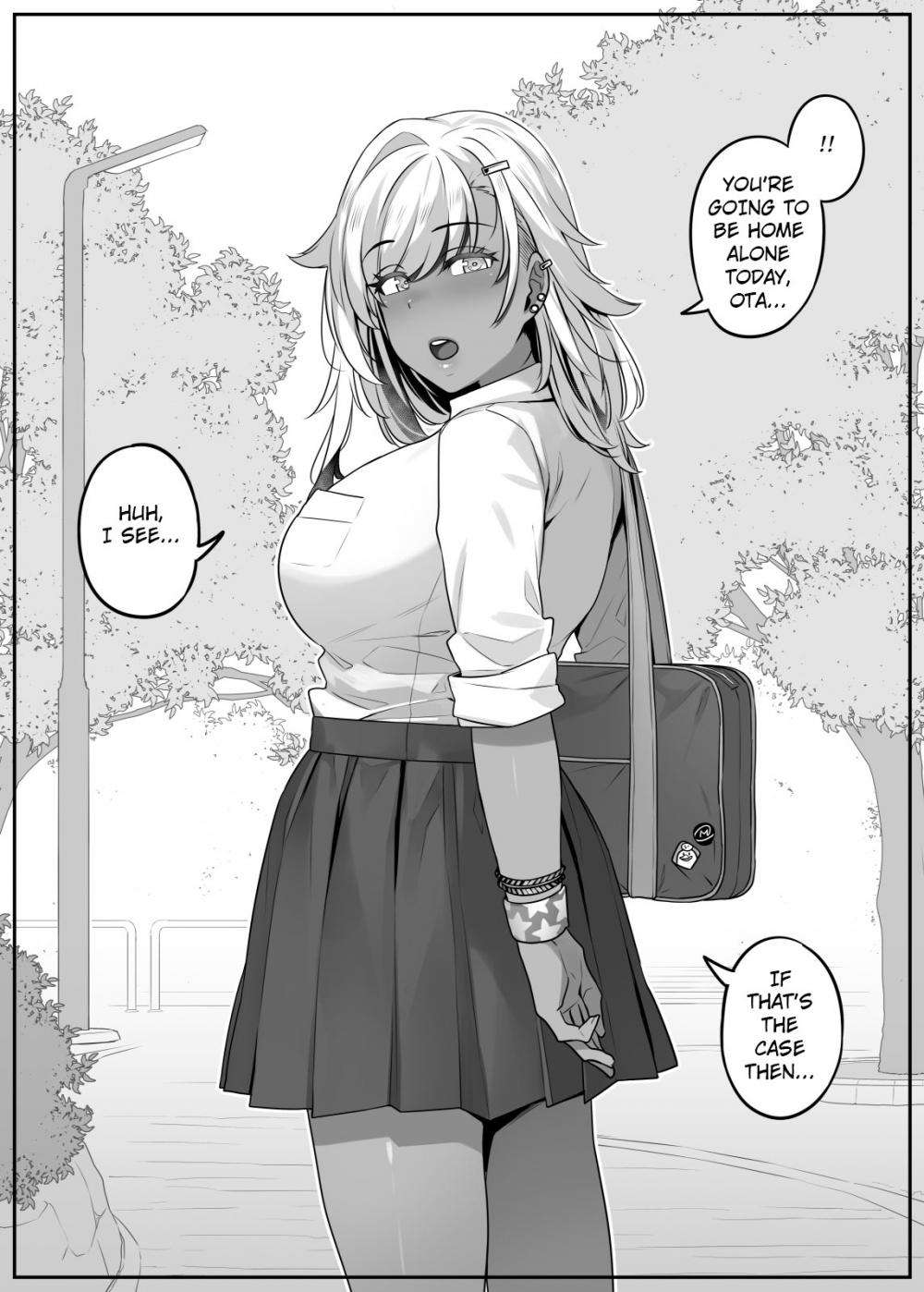 Hentai Manga Comic-The story of a brown gal who loves otaku-kun-Read-9